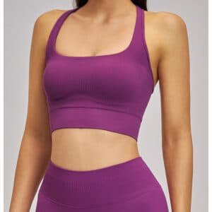 Seamless Yoga Bra