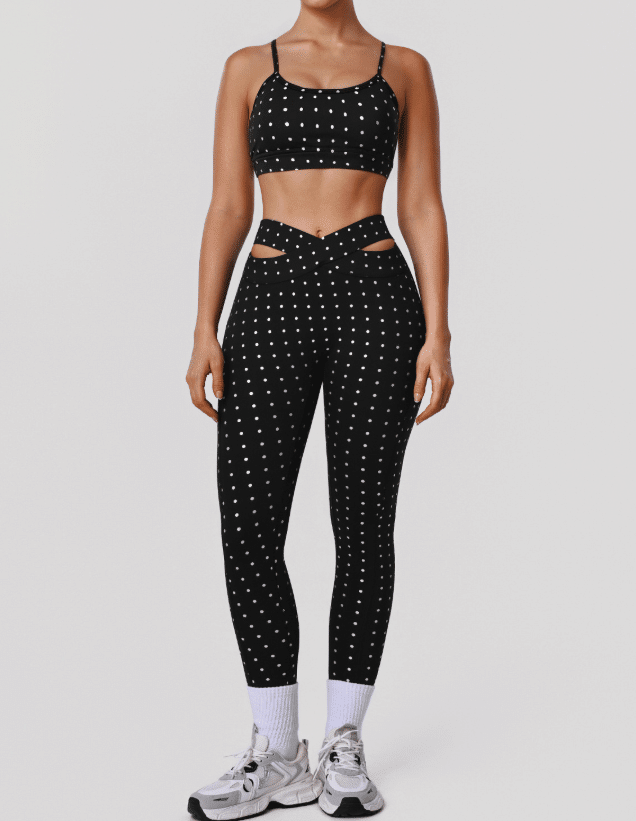 Polka Dot Yoga Sets