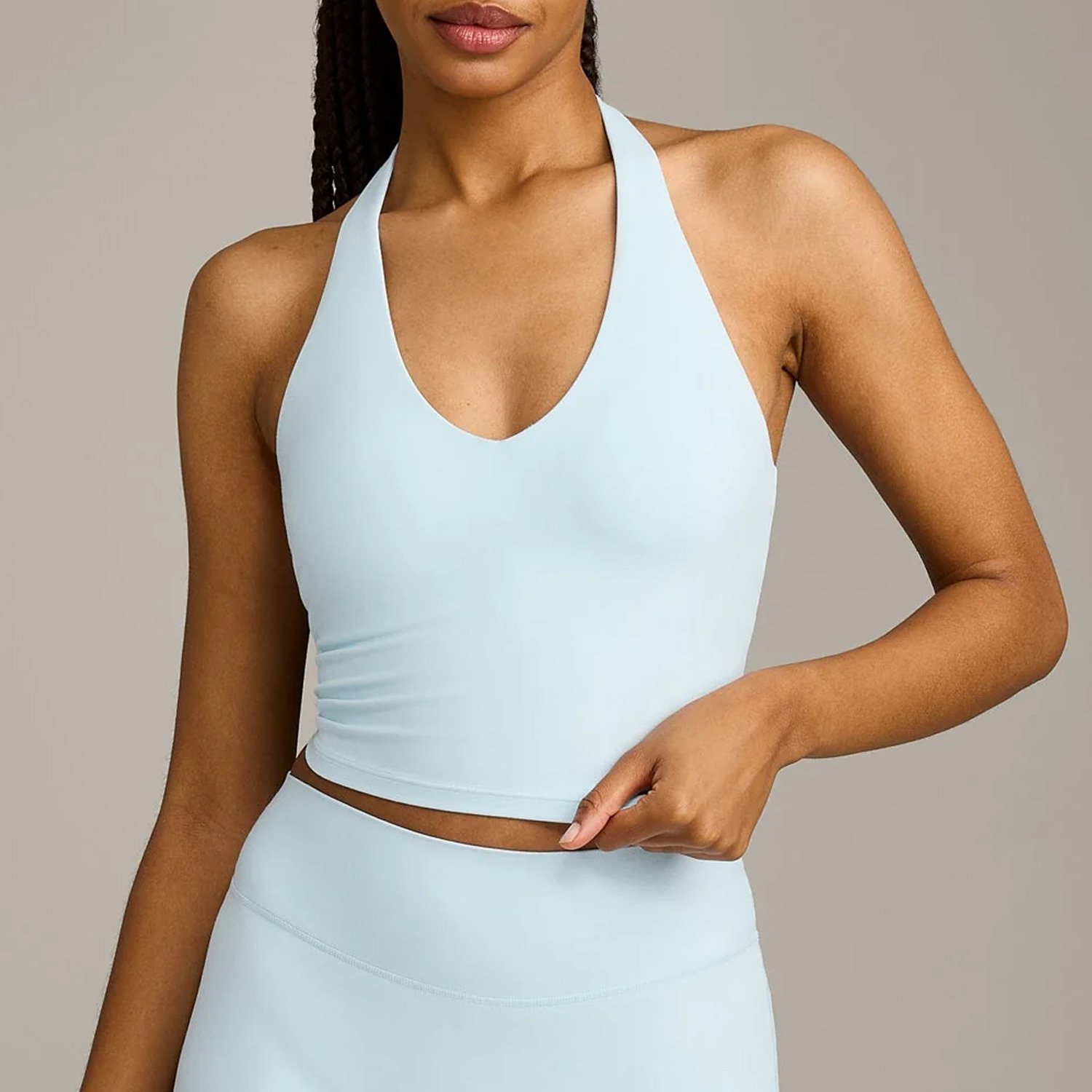 Halter Back Exercise Top