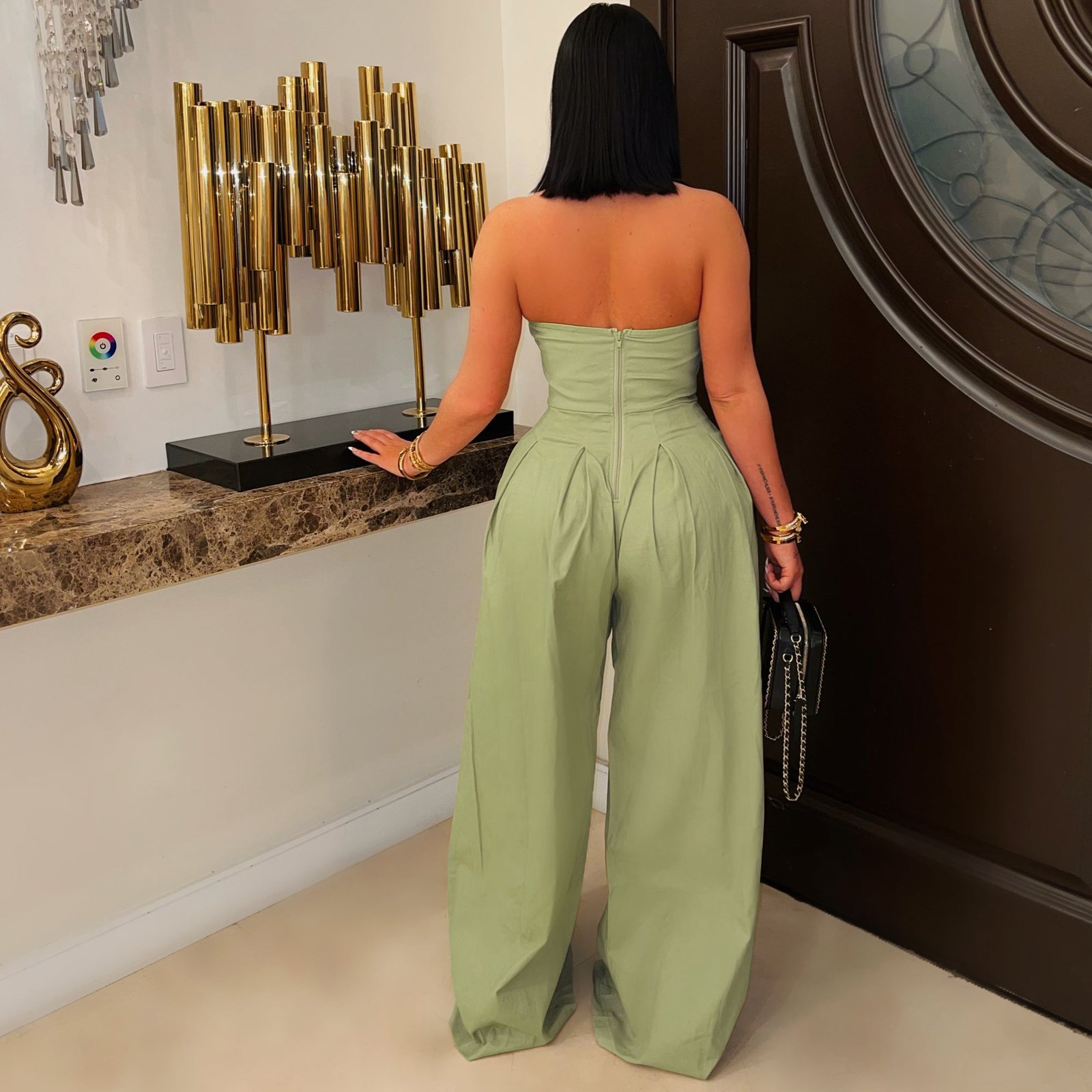 Beautiful Wide Leg Jumpsuit - Image 4