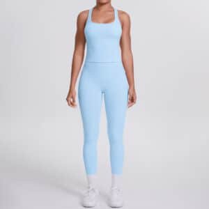 Brushed H Shaped Yoga Set