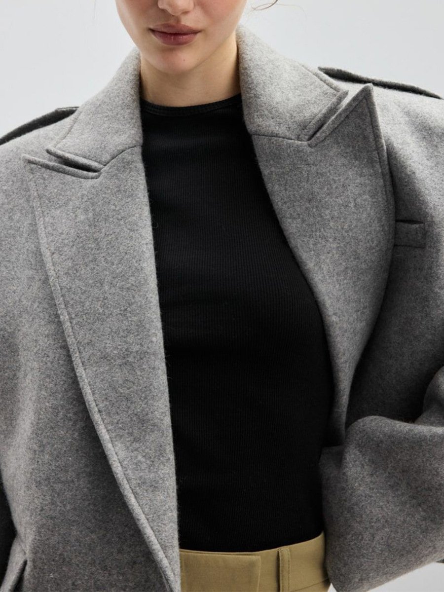 Loose Fitting Coat - Image 6