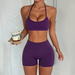 Halter Top Yoga Short