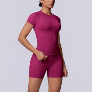 Seamless Knitted Yoga Set