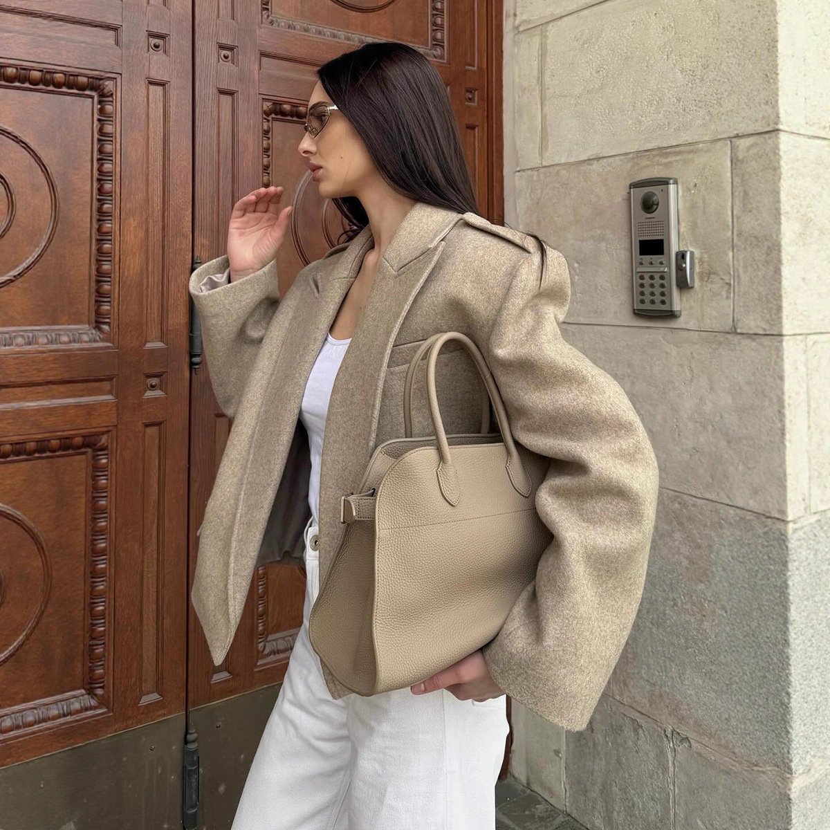Loose Fitting Coat - Image 2