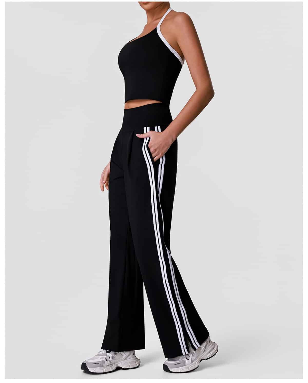 Casual Wide Pants Set - Image 3