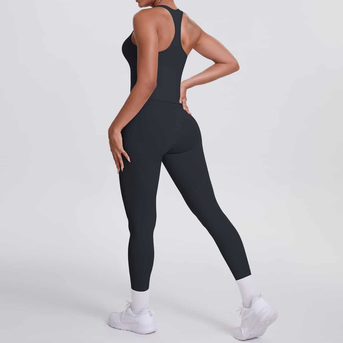 Brushed H Shaped Yoga Set - Image 10