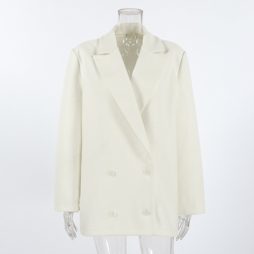 Casual White Blazer - Image 6