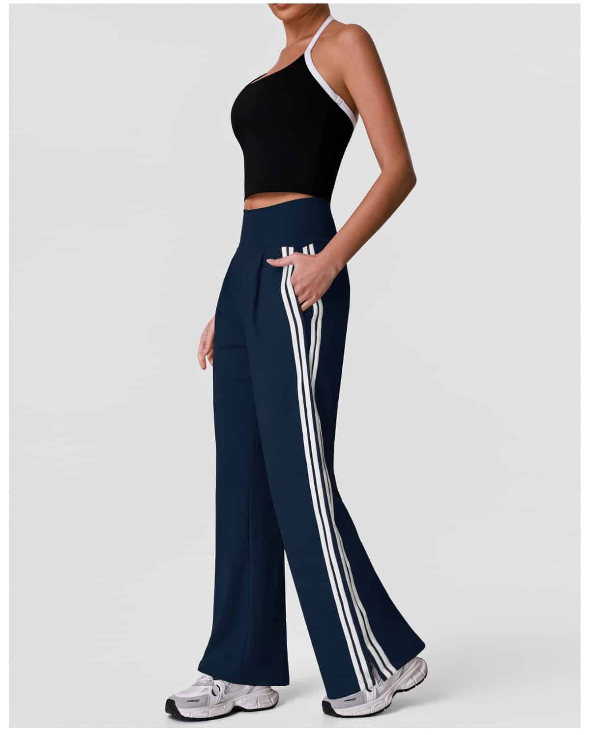 Casual Wide Pants Set - Image 11