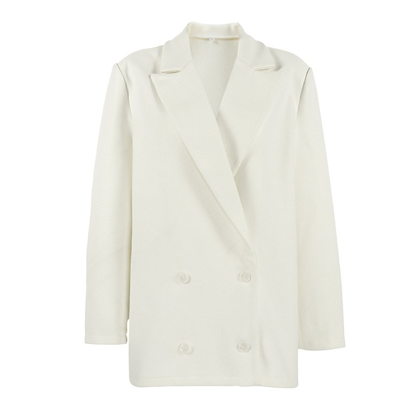 Casual White Blazer - Image 5