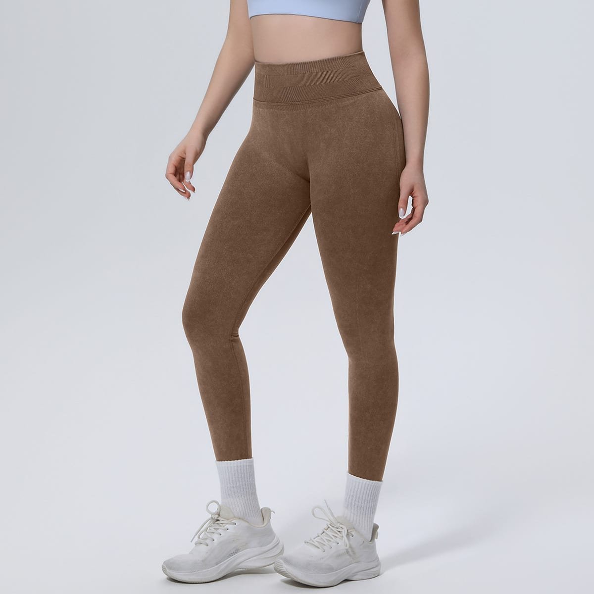 Seamless Knitted Yoga Pants