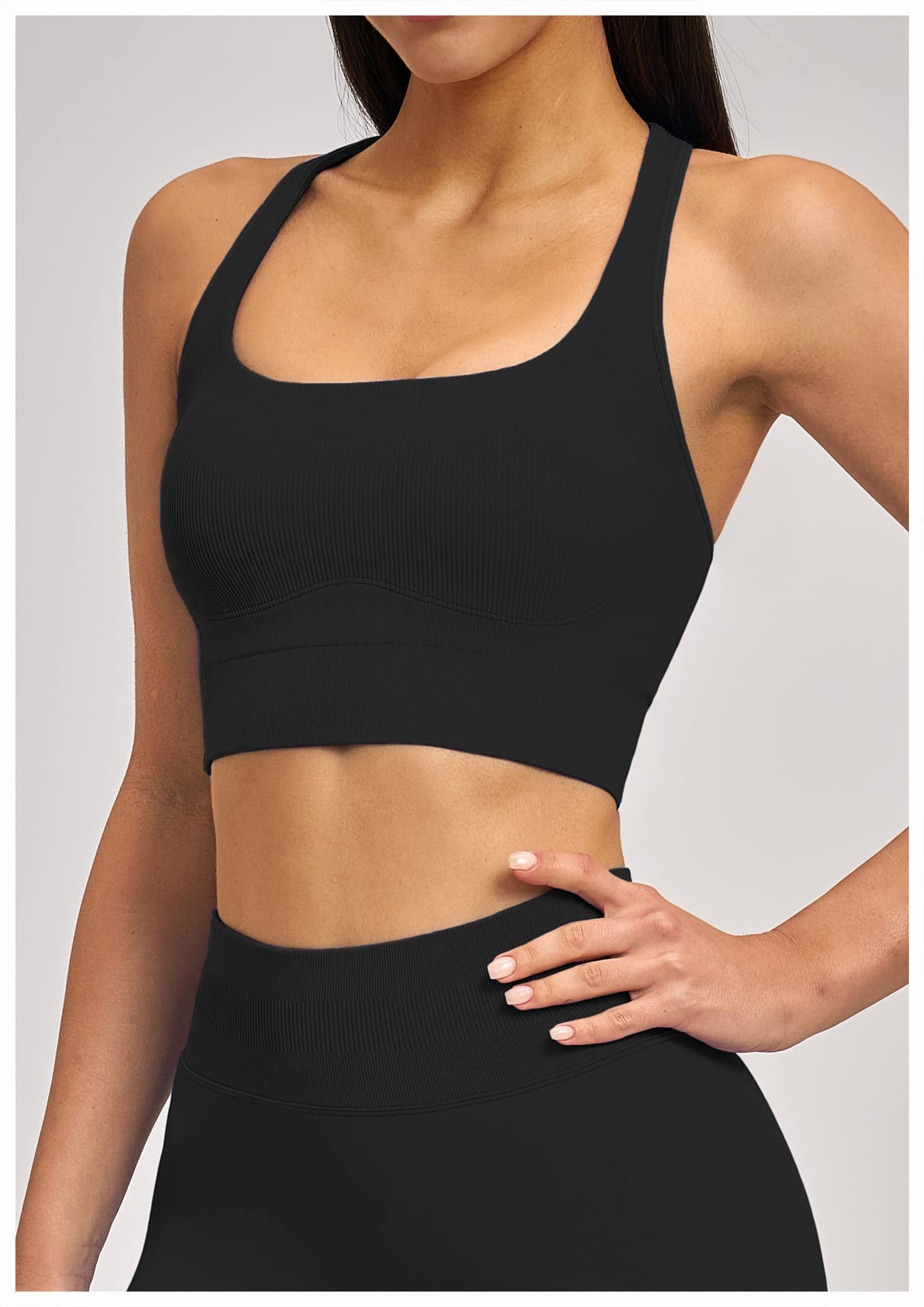 Seamless Yoga Bra - Image 11