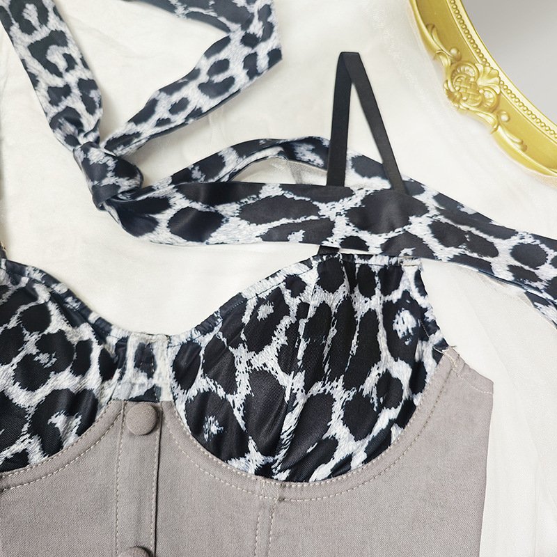 Leopard Halter Corset - Image 10