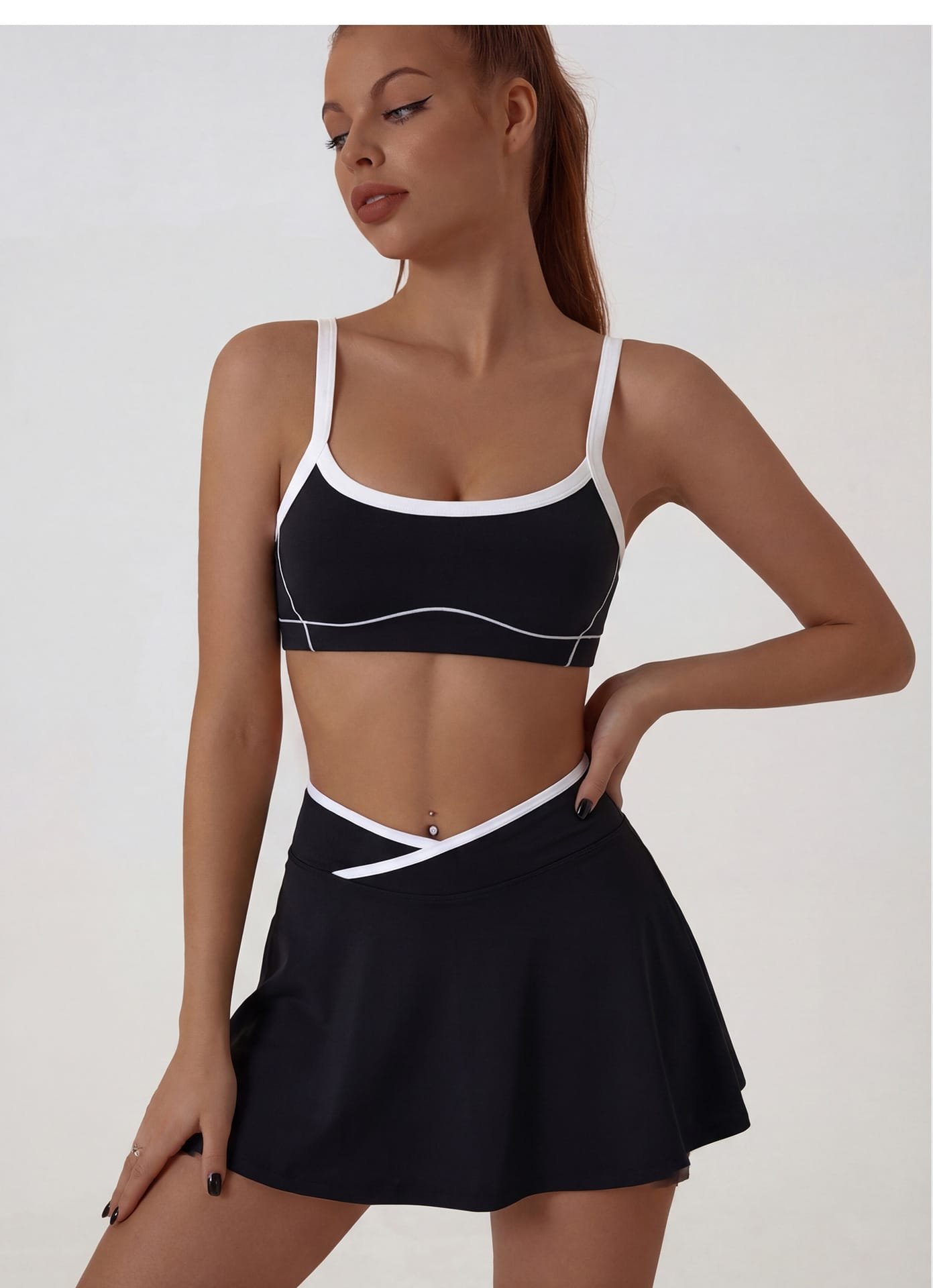 Summer Pantskirt Yoga Set - Image 5