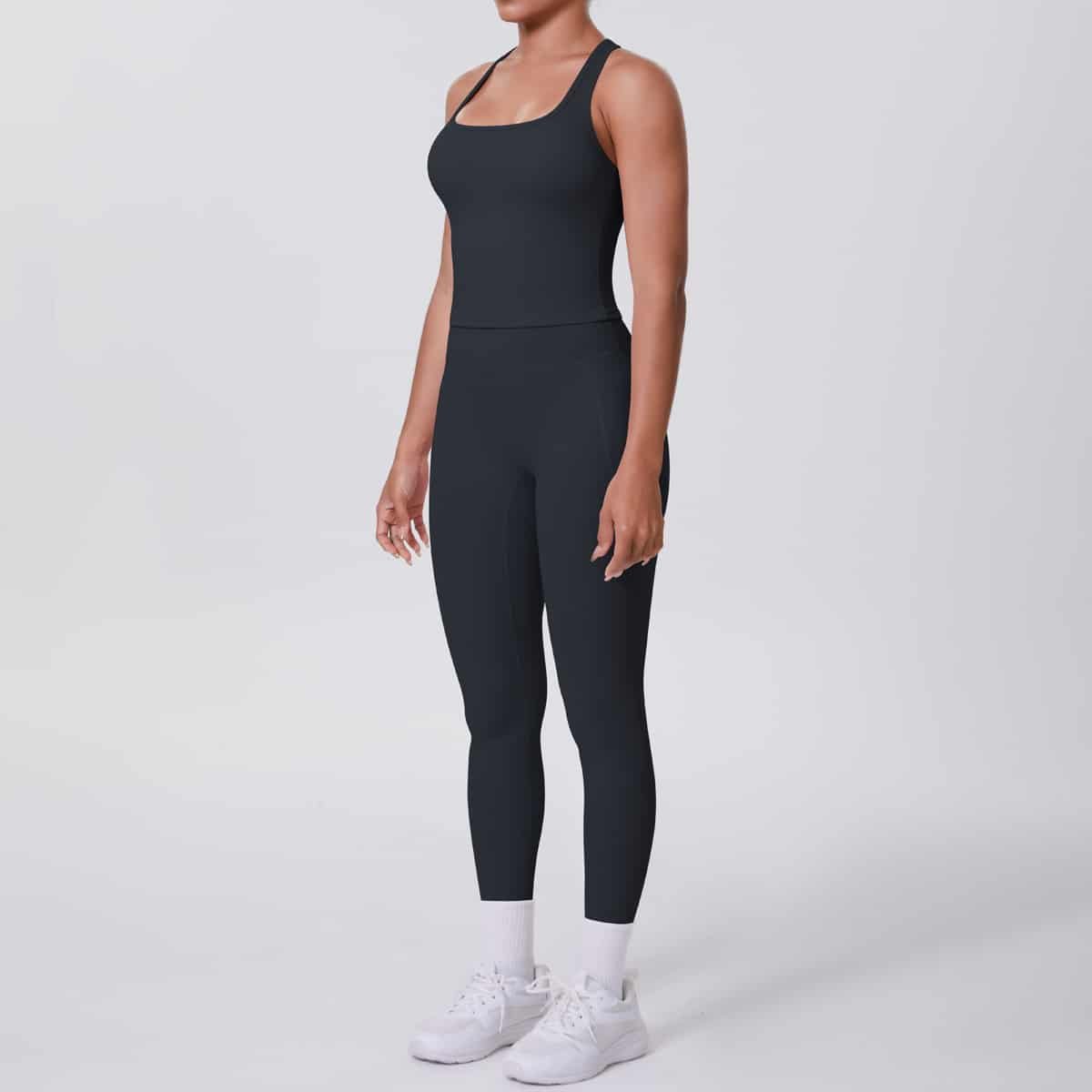Brushed H Shaped Yoga Set - Image 14