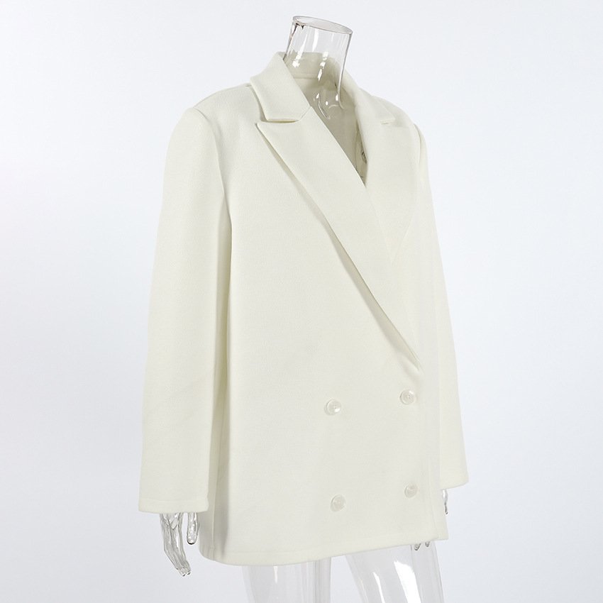 Casual White Blazer - Image 7