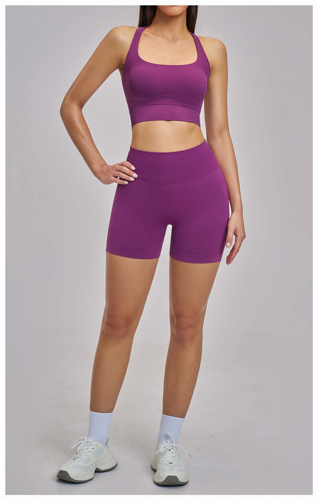 Seamless Yoga Bra - Image 3