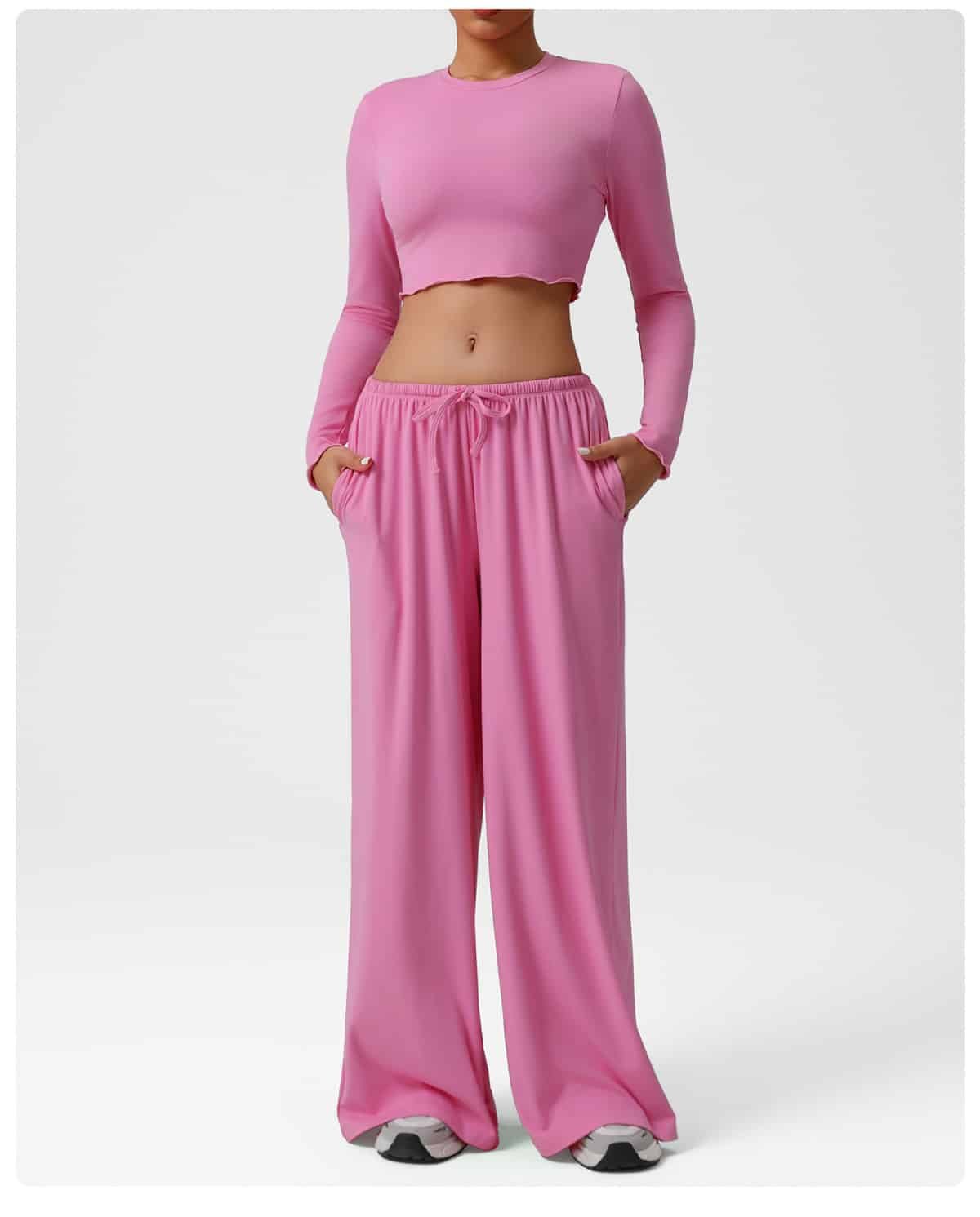 Loose Drooping Yoga Sets - Image 4