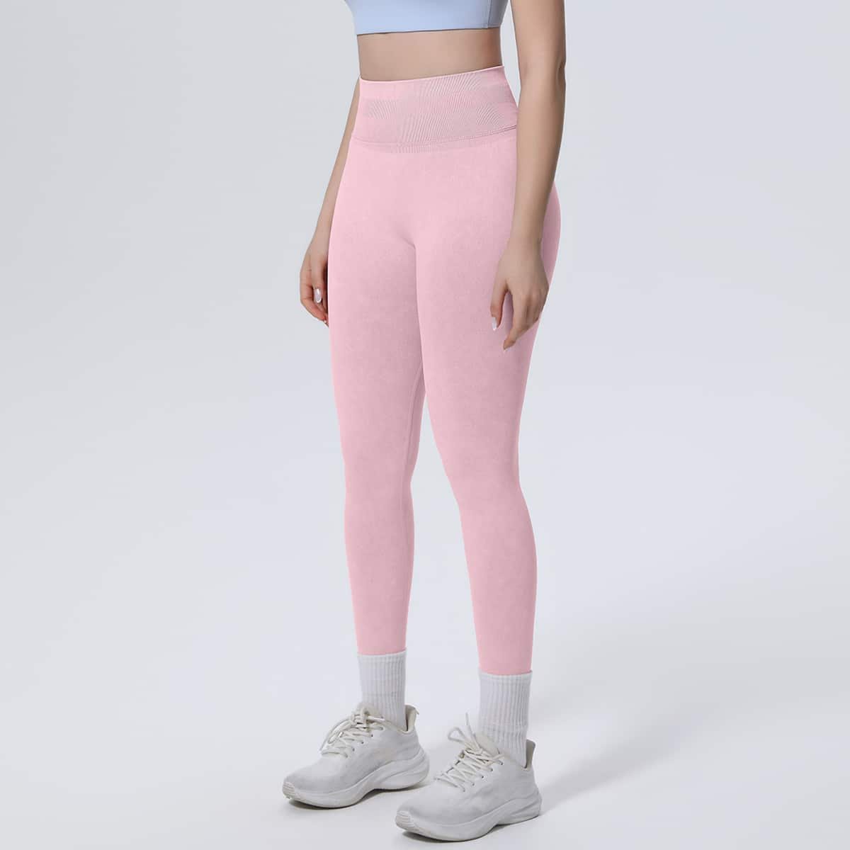 Seamless Knitted Yoga Pants - Image 14