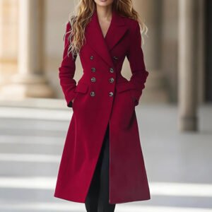 Long Reversible Woolen Coat