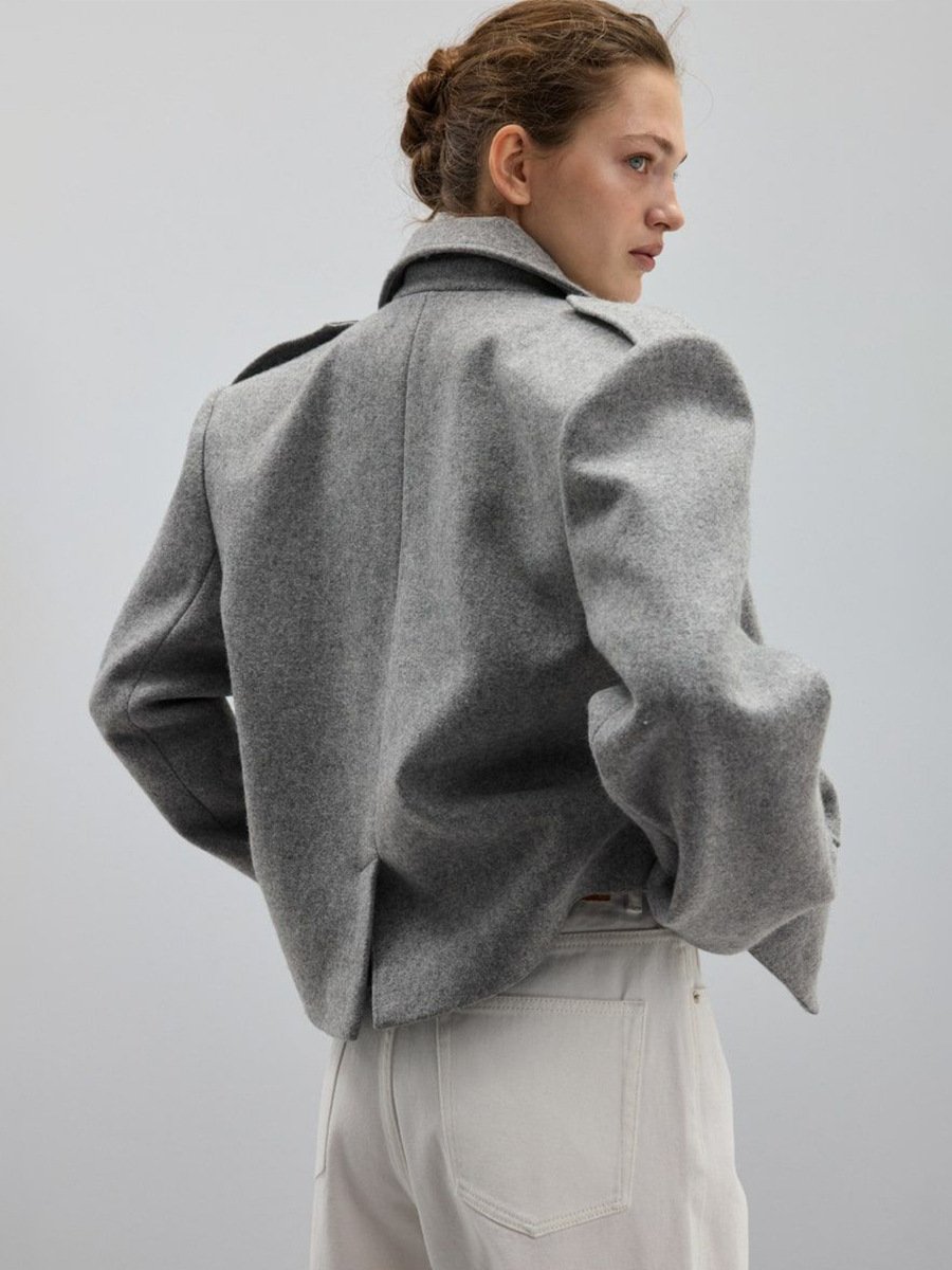 Loose Fitting Coat - Image 4