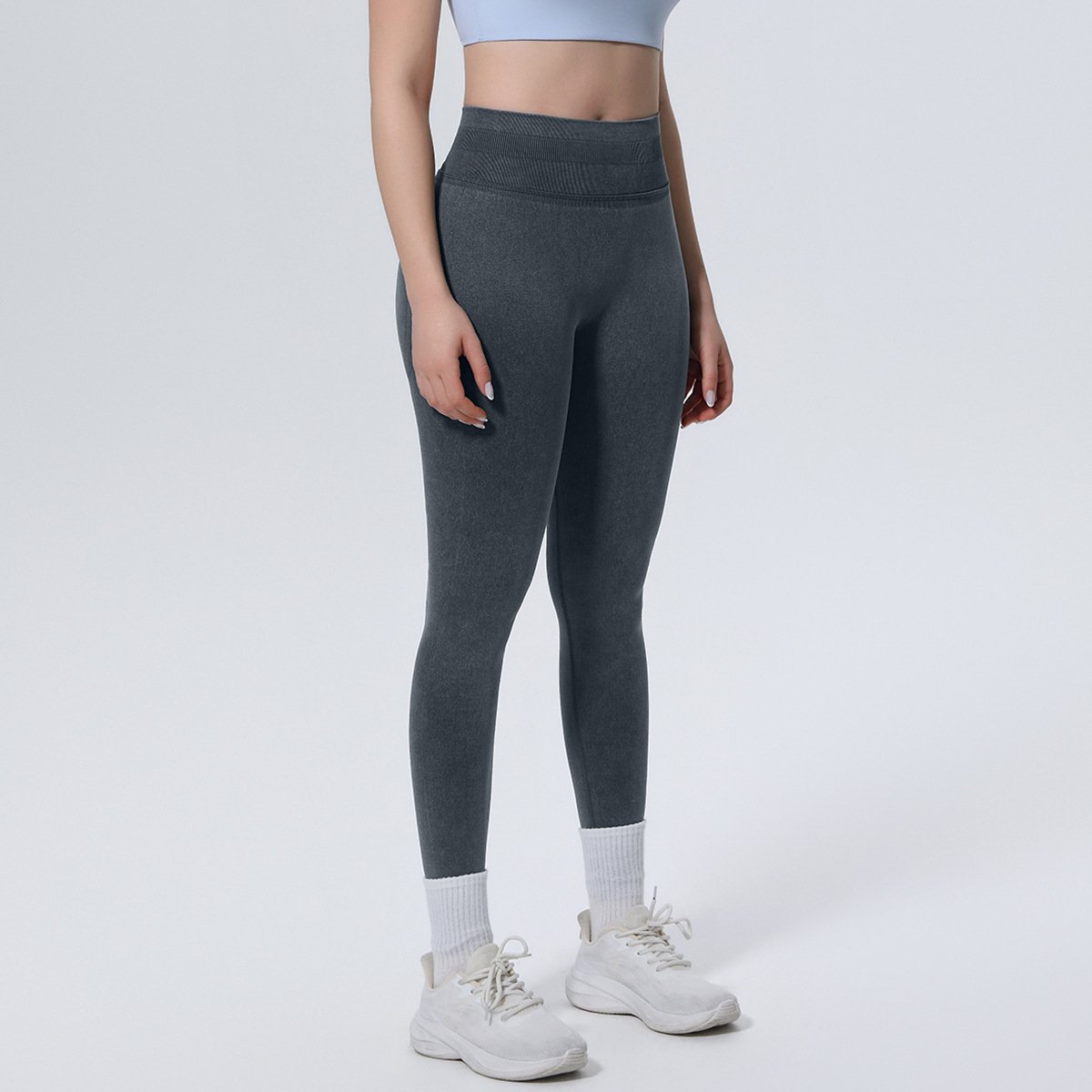 Seamless Knitted Yoga Pants - Image 10