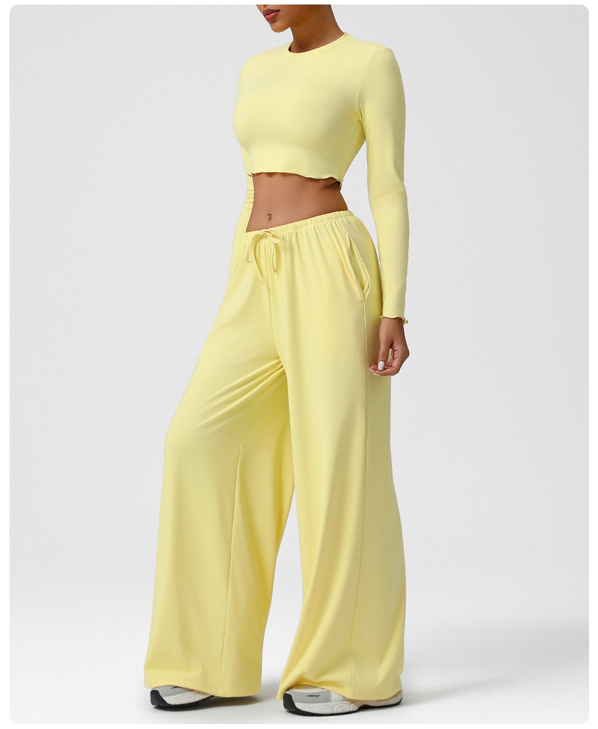 Loose Drooping Yoga Sets - Image 3