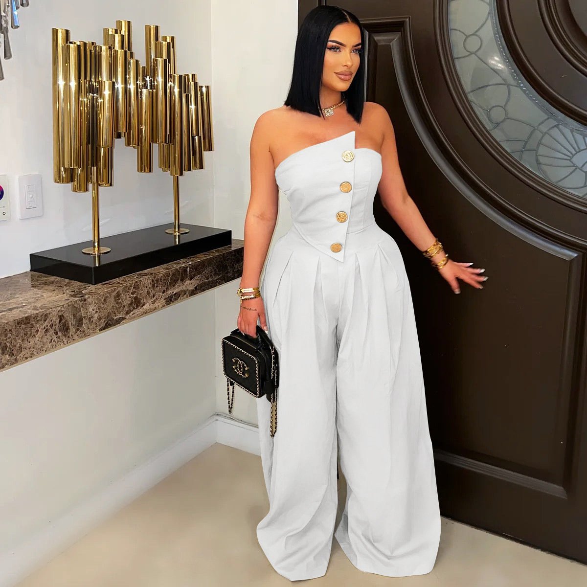 Beautiful Wide Leg Jumpsuit - Image 5