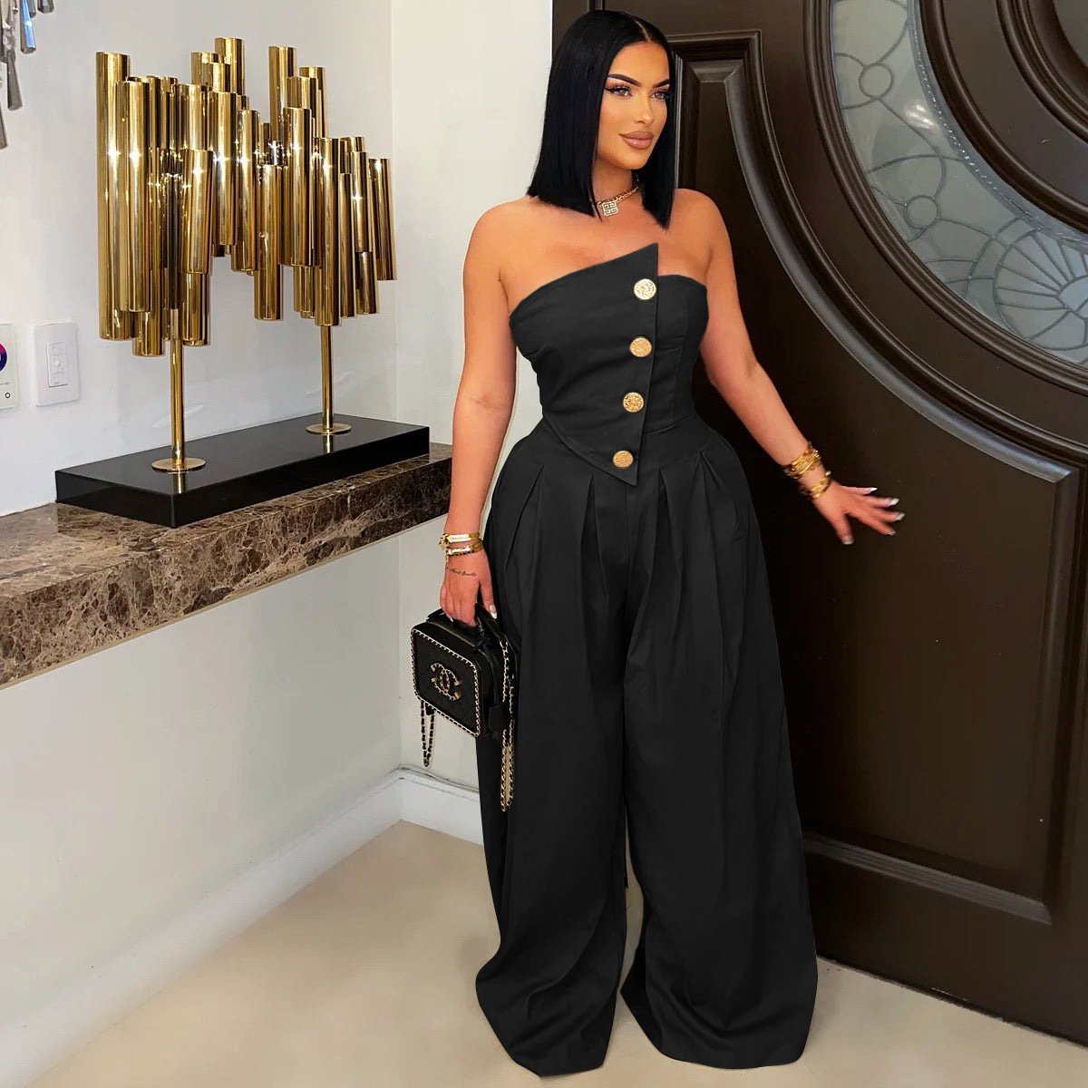 Beautiful Wide Leg Jumpsuit - Image 7