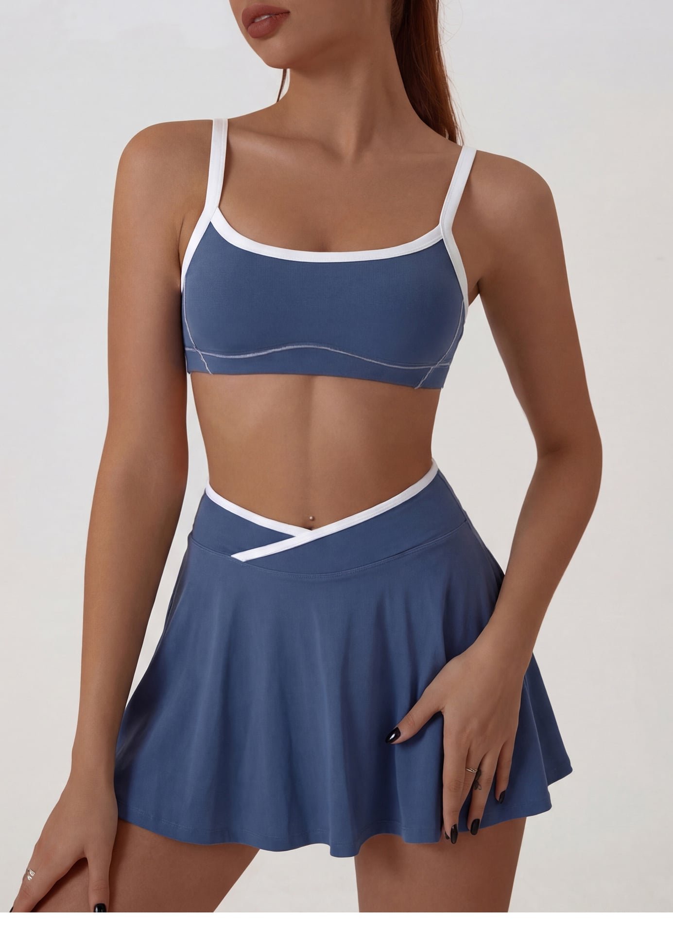 Summer Pantskirt Yoga Set - Image 9