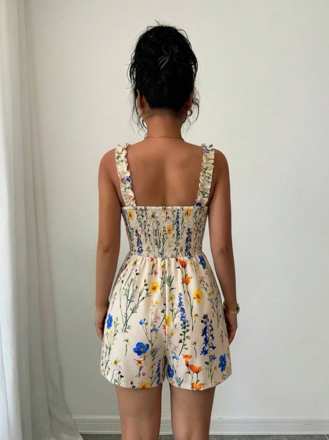 New Arrival Floral Jumpsuit - Image 6