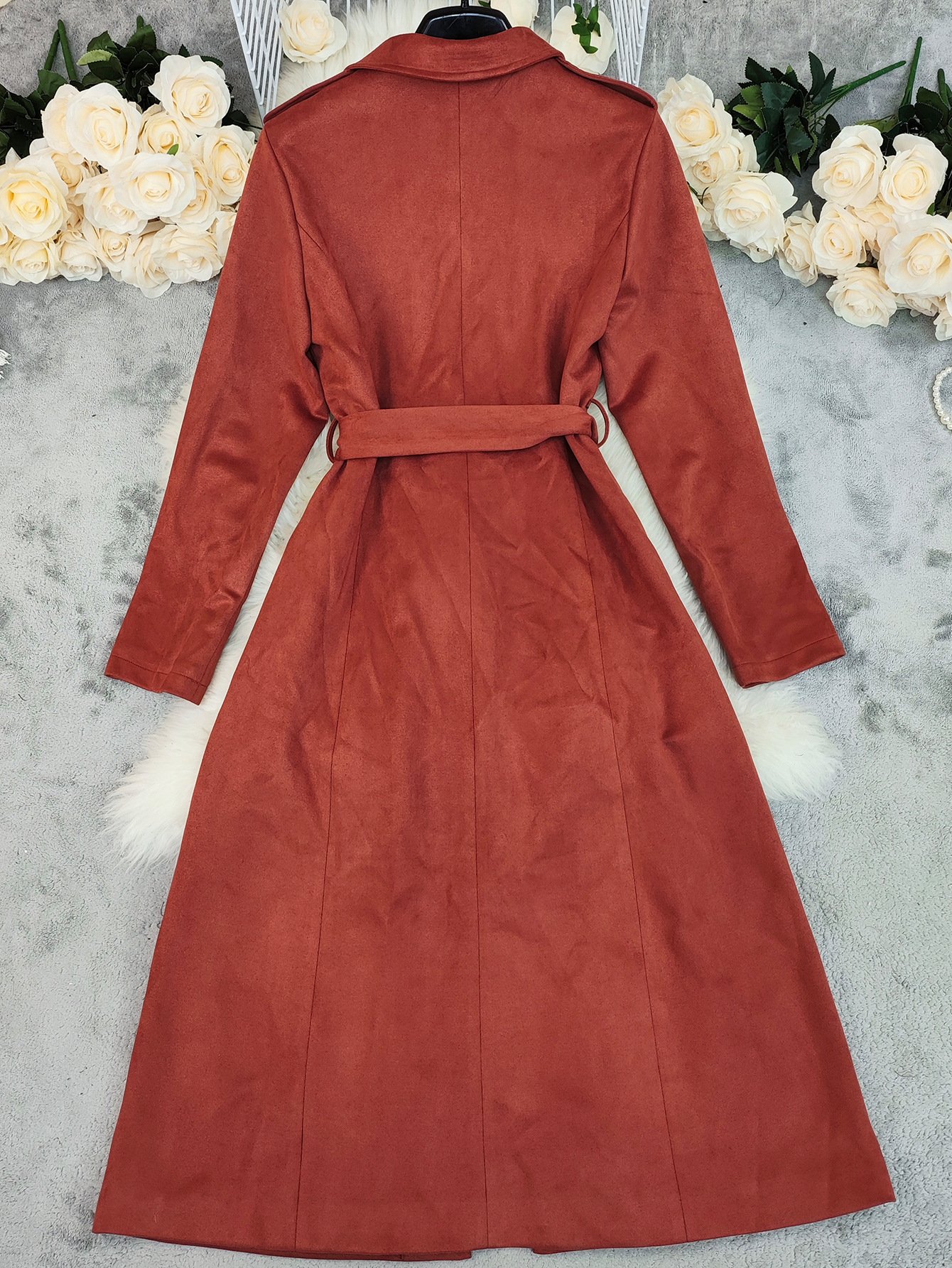 Thickened Long Coat - Image 3