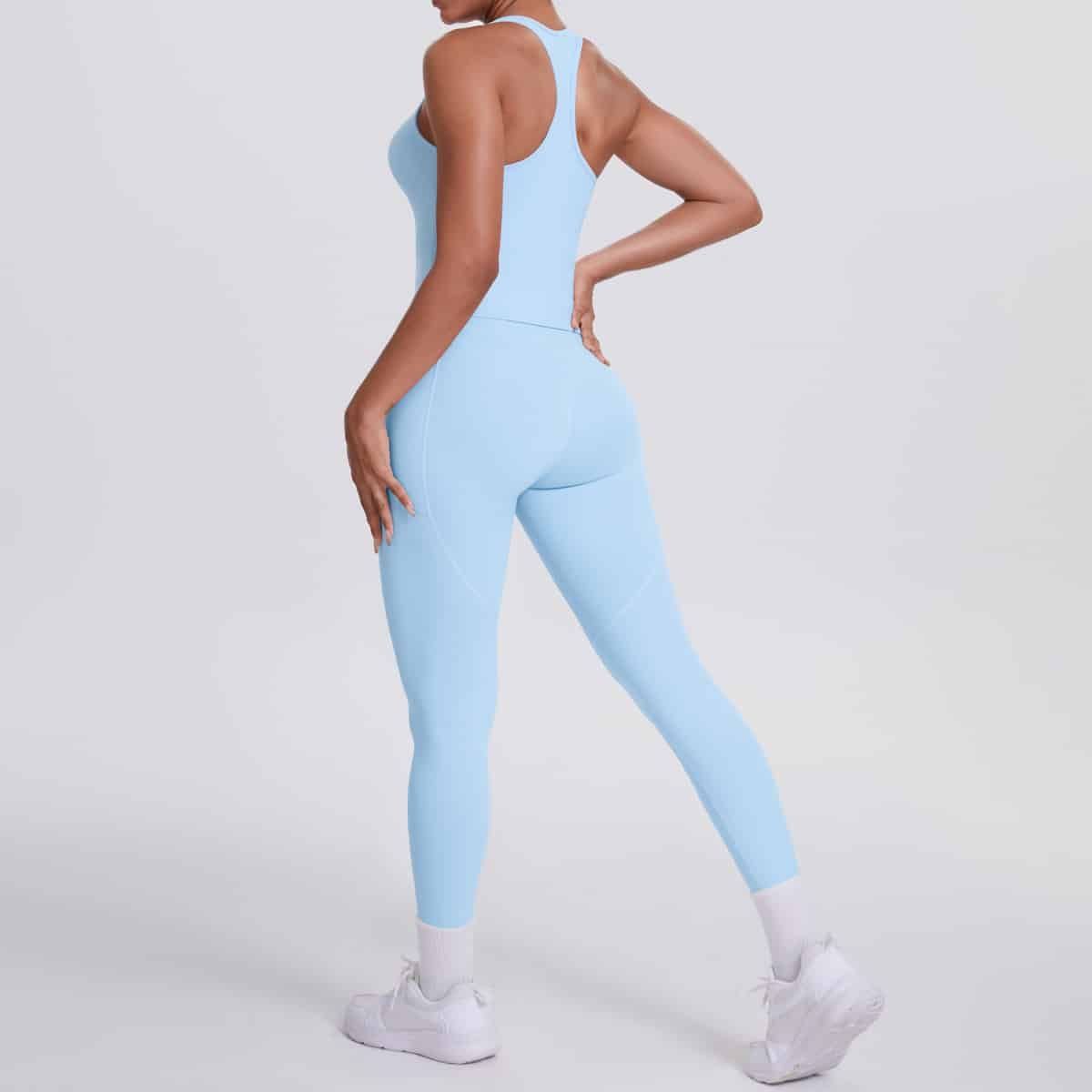 Brushed H Shaped Yoga Set - Image 3
