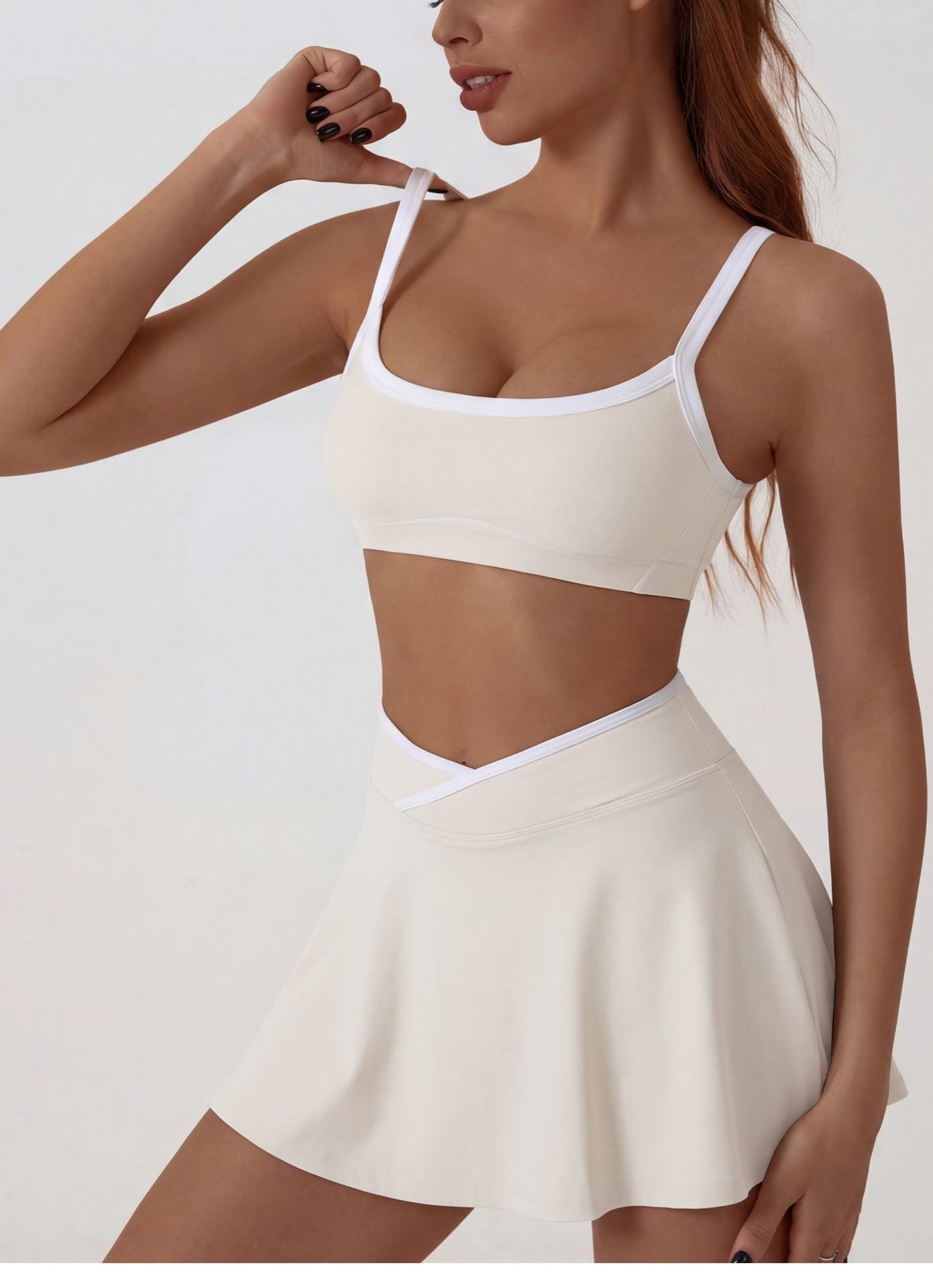 Summer Pantskirt Yoga Set - Image 13