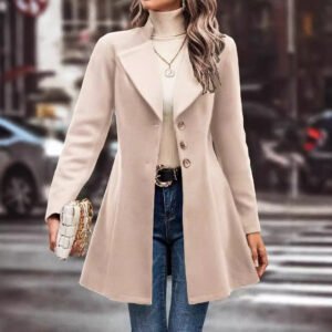 Slim Fit Wool Coat