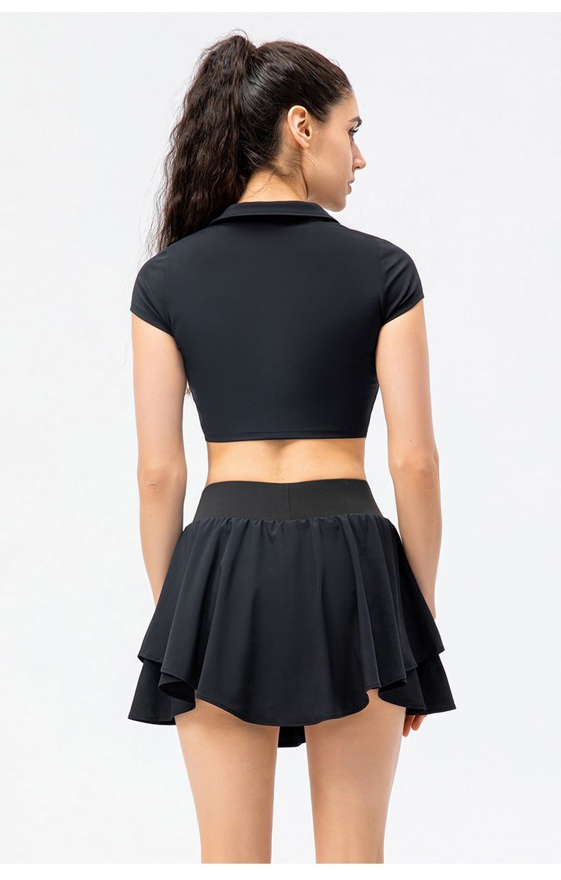 Loose Tennis Short Skirt - Image 9