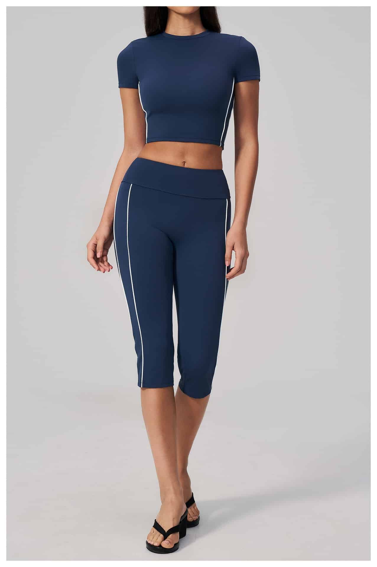 Brushed Tight Yoga T shirt - Image 5