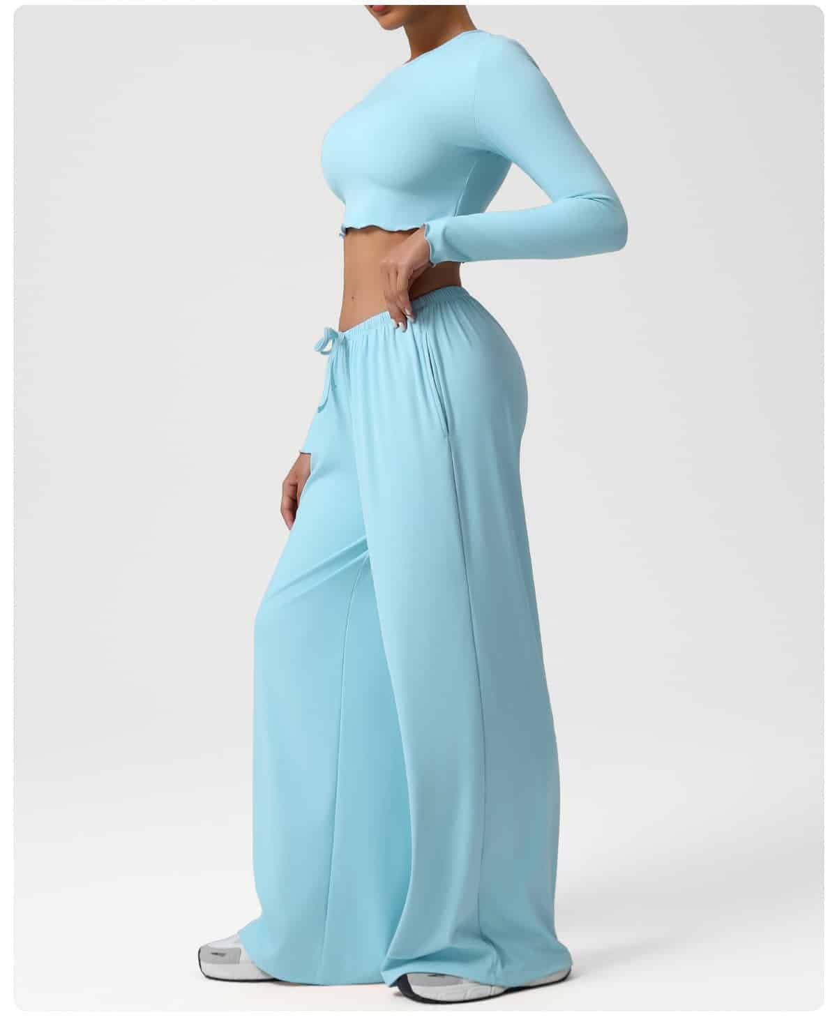 Loose Drooping Yoga Sets - Image 2