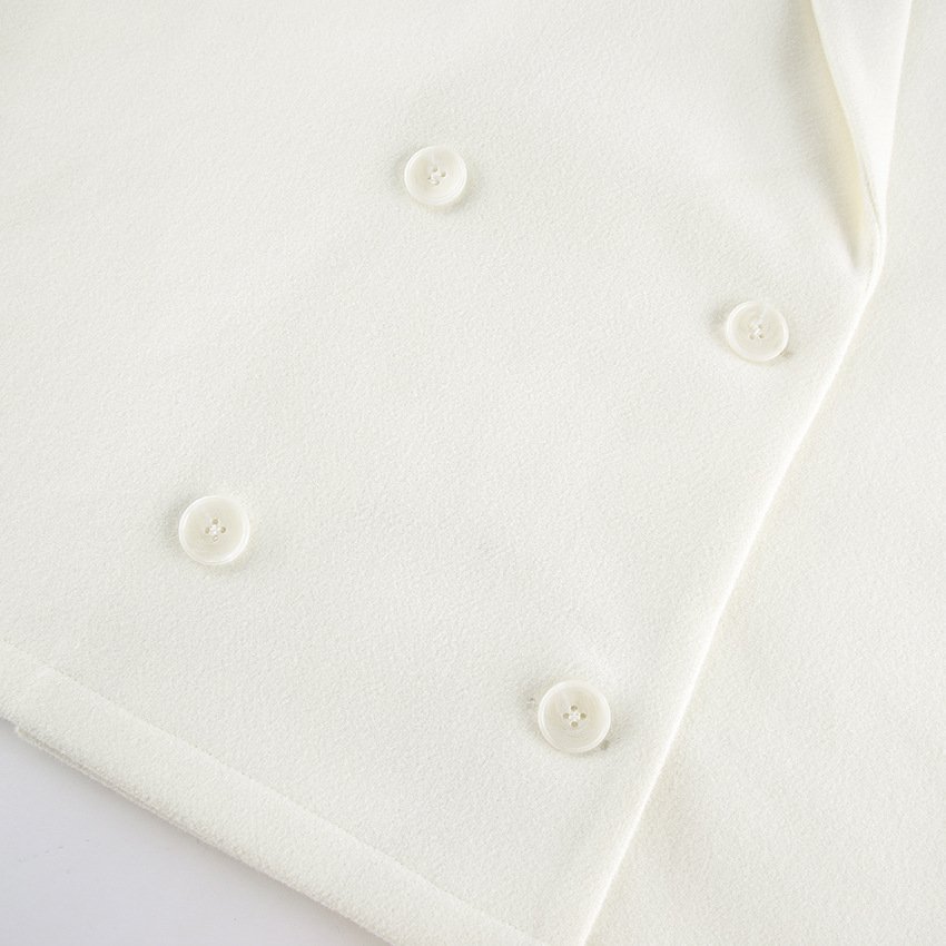 Casual White Blazer - Image 15