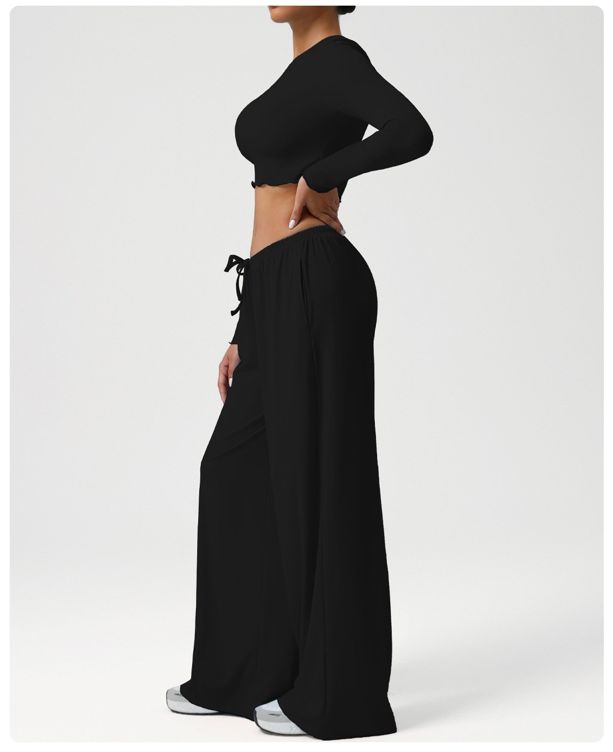 Loose Drooping Yoga Sets - Image 7
