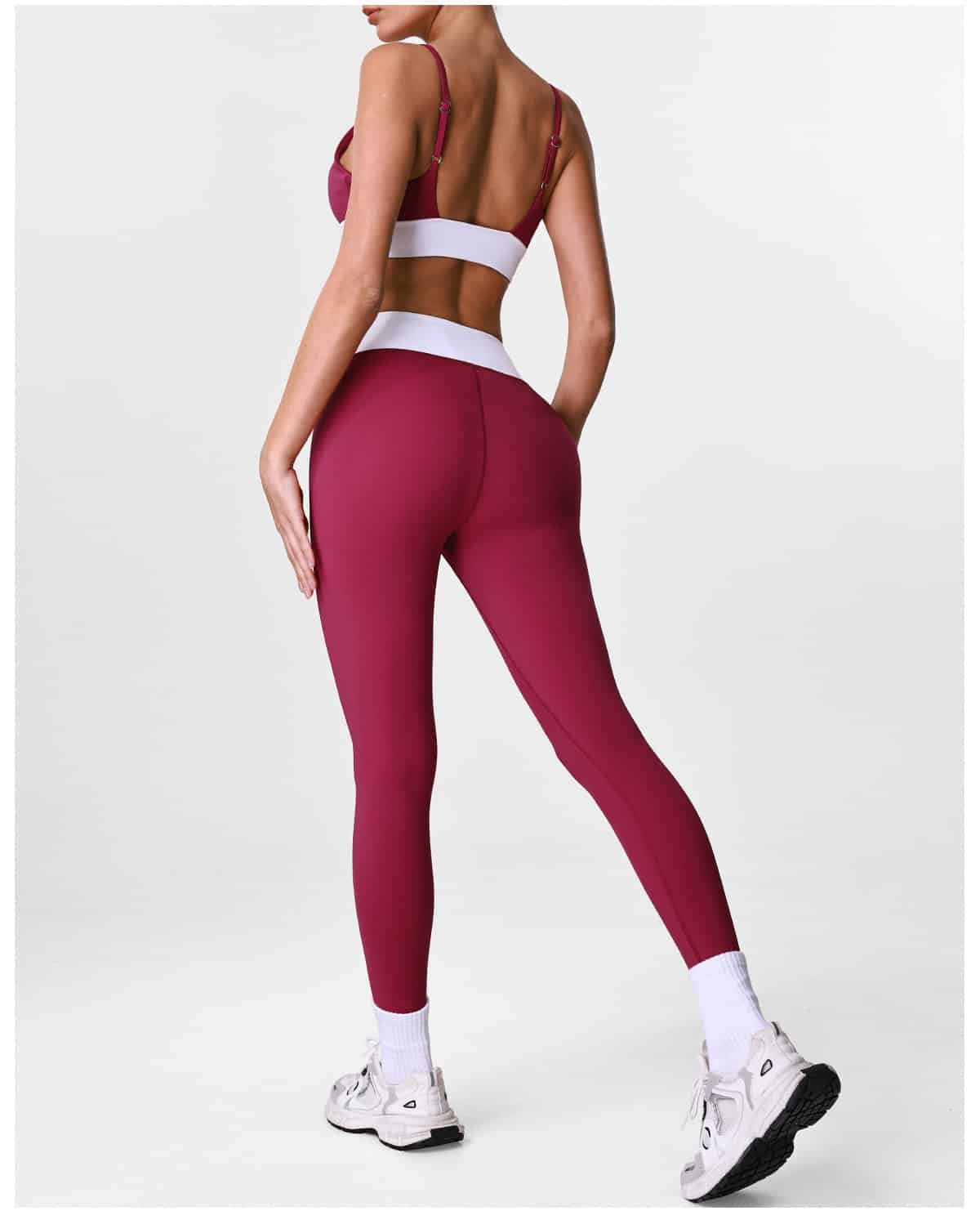 Waist Tight Yoga Suit - Image 4