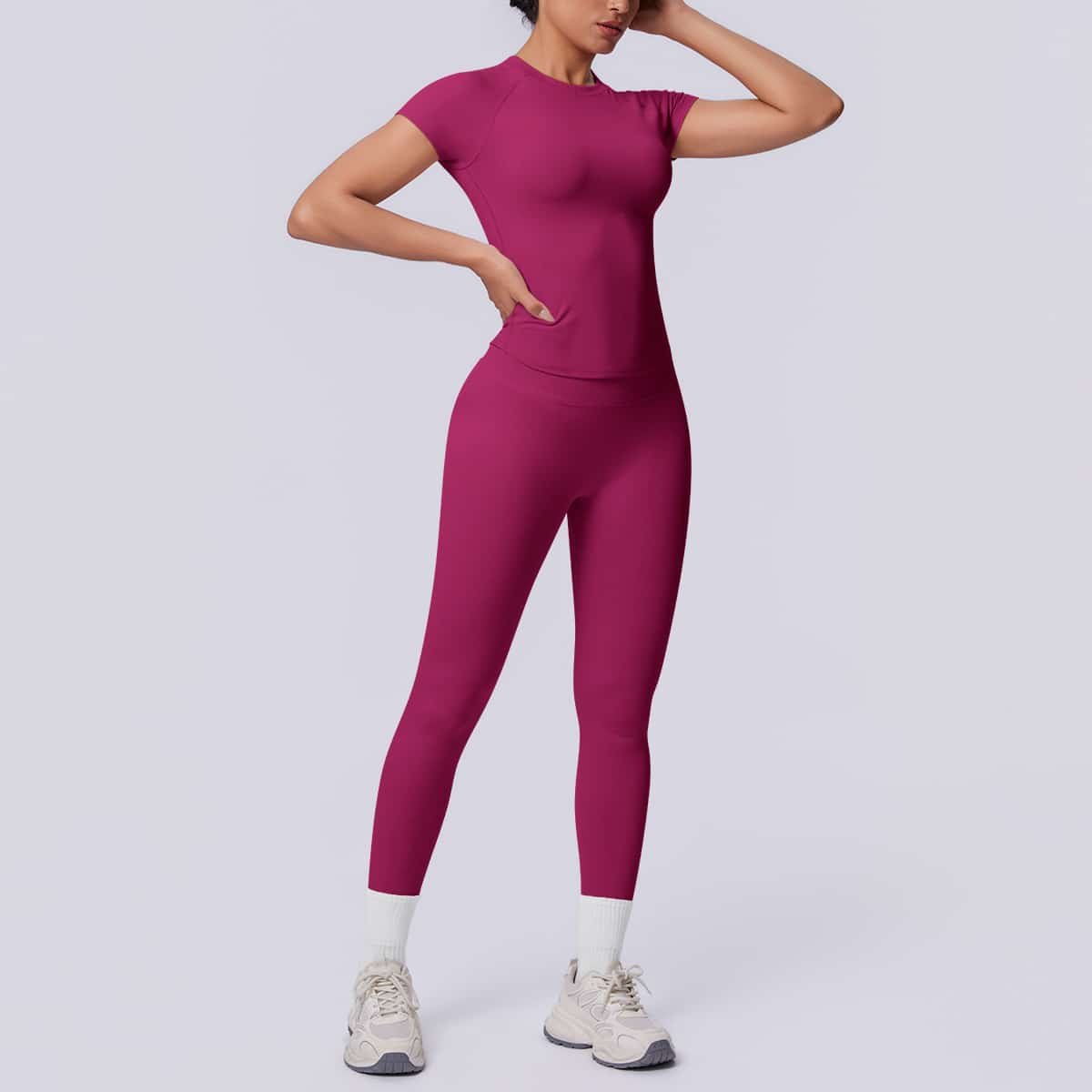 Seamless Knitted Set - Image 2