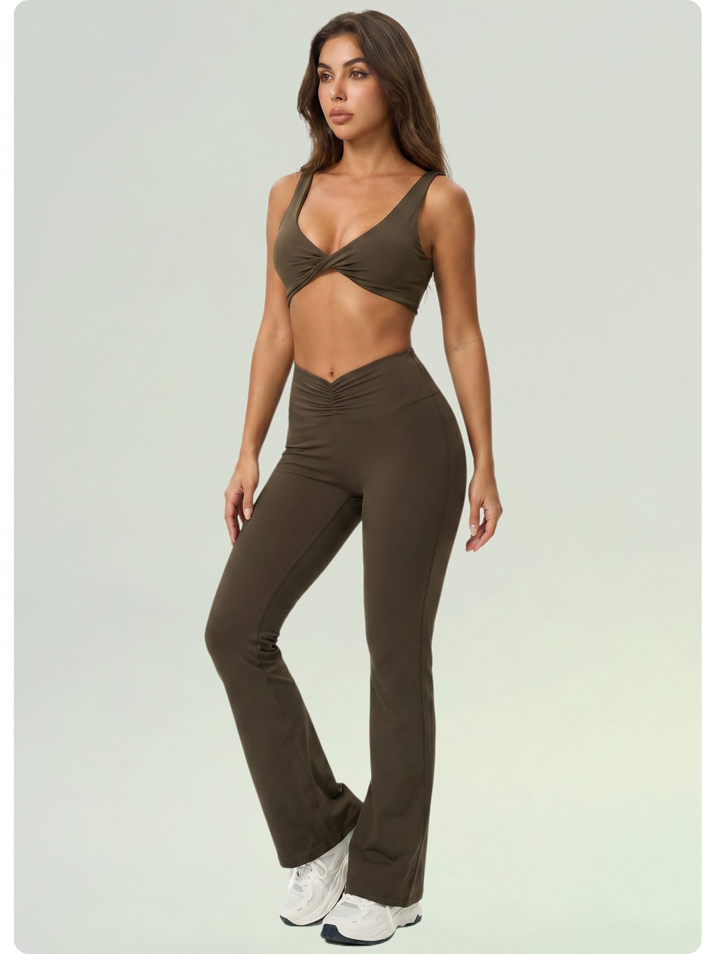 Flared Pants Yoga Set - Image 2