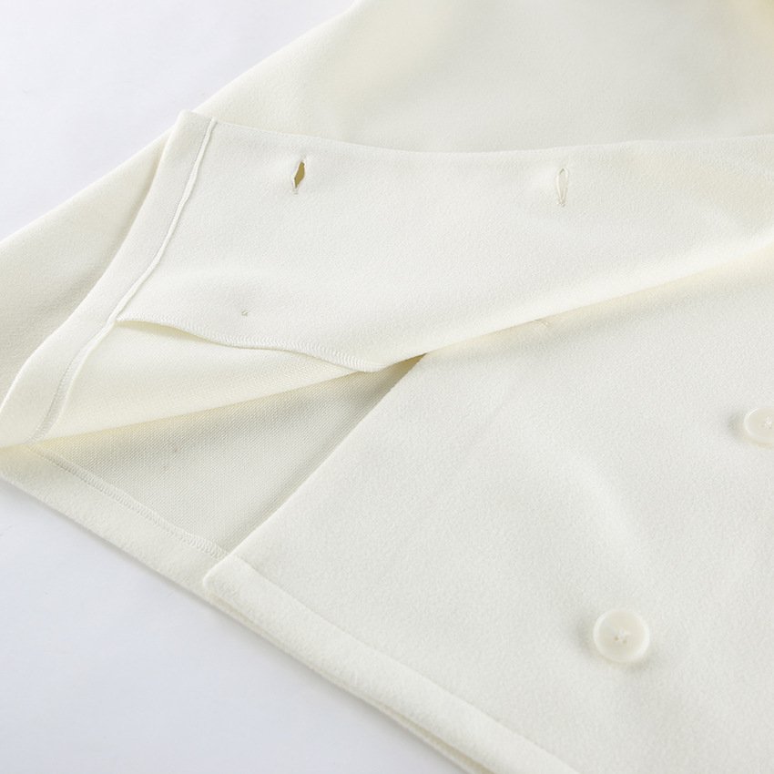 Casual White Blazer - Image 10