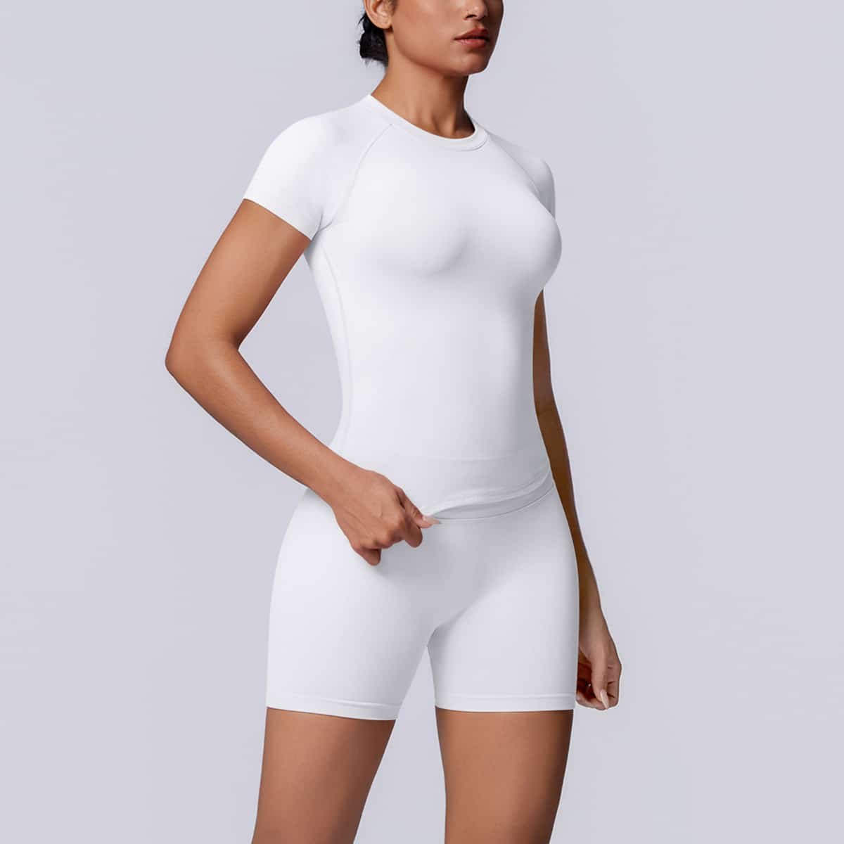 Seamless Knitted Yoga Set - Image 7