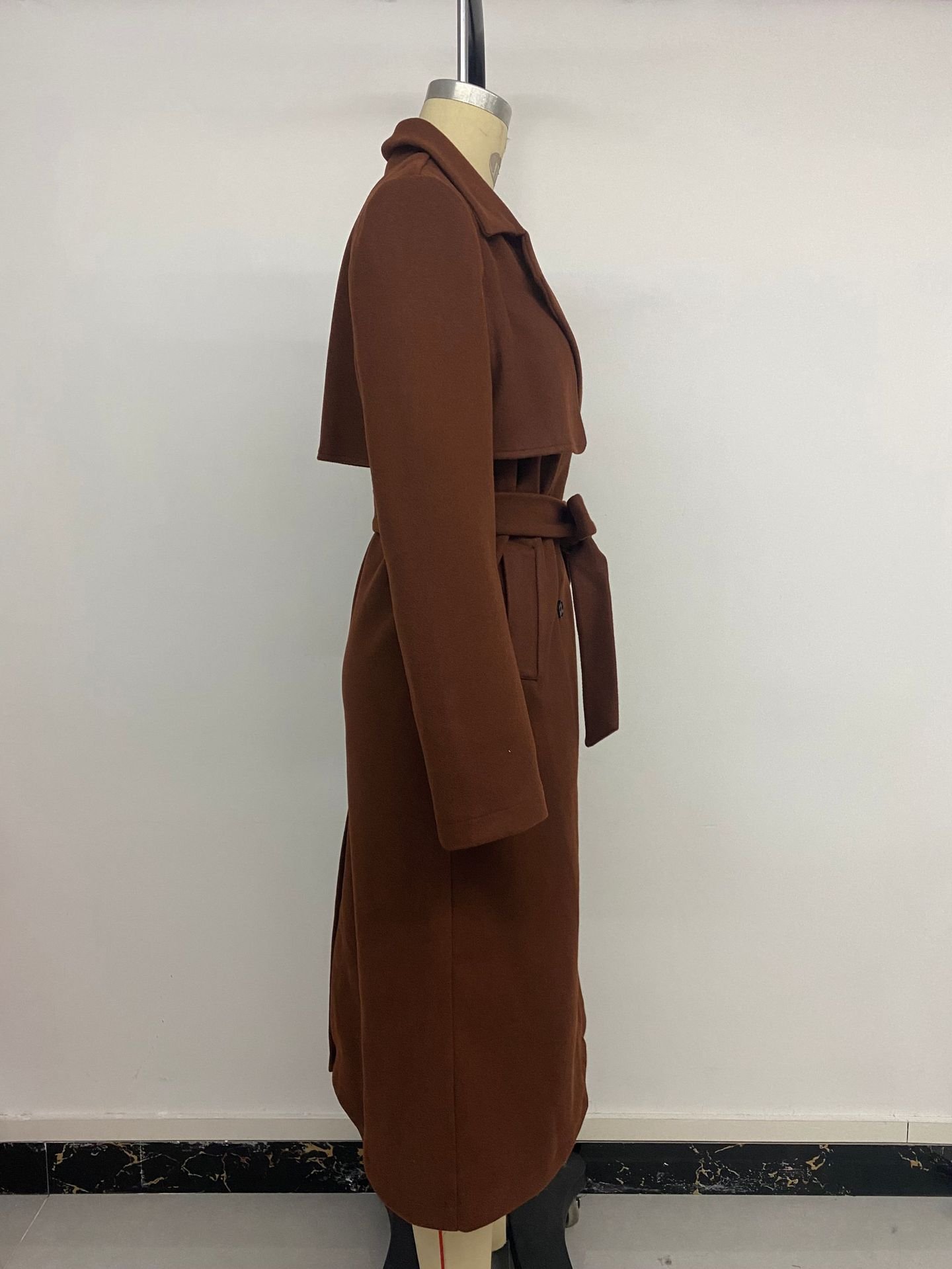High Grade Elegant Woolen Coat - Image 7