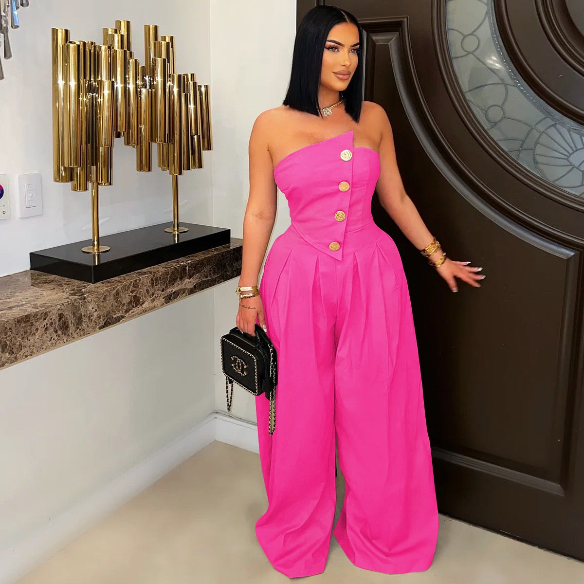 Beautiful Wide Leg Jumpsuit - Image 9