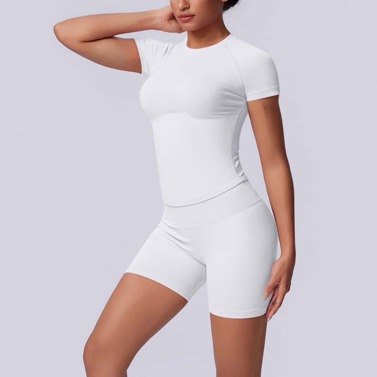 Seamless Knitted Yoga Set - Image 9