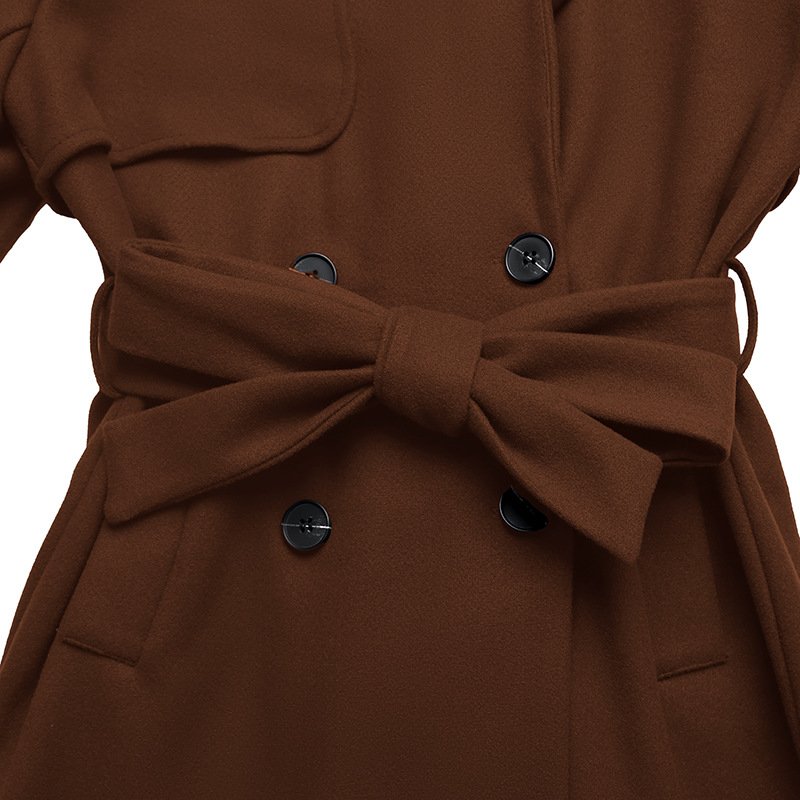 High Grade Elegant Woolen Coat - Image 10