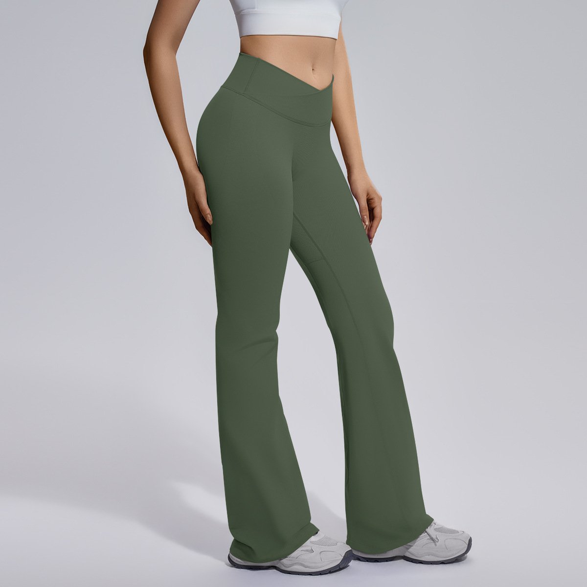 سراويل يوجا ضيقة بدون خياطة - الصورة 13